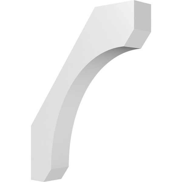 Ekena Millwork 4-in. W x 20-in. D x 26-in. H Legacy Architectural Grade PVC Knee Brace BRCP04X20X26LEC - main